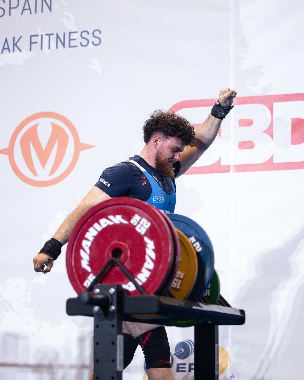 Corentin Clément en compétition